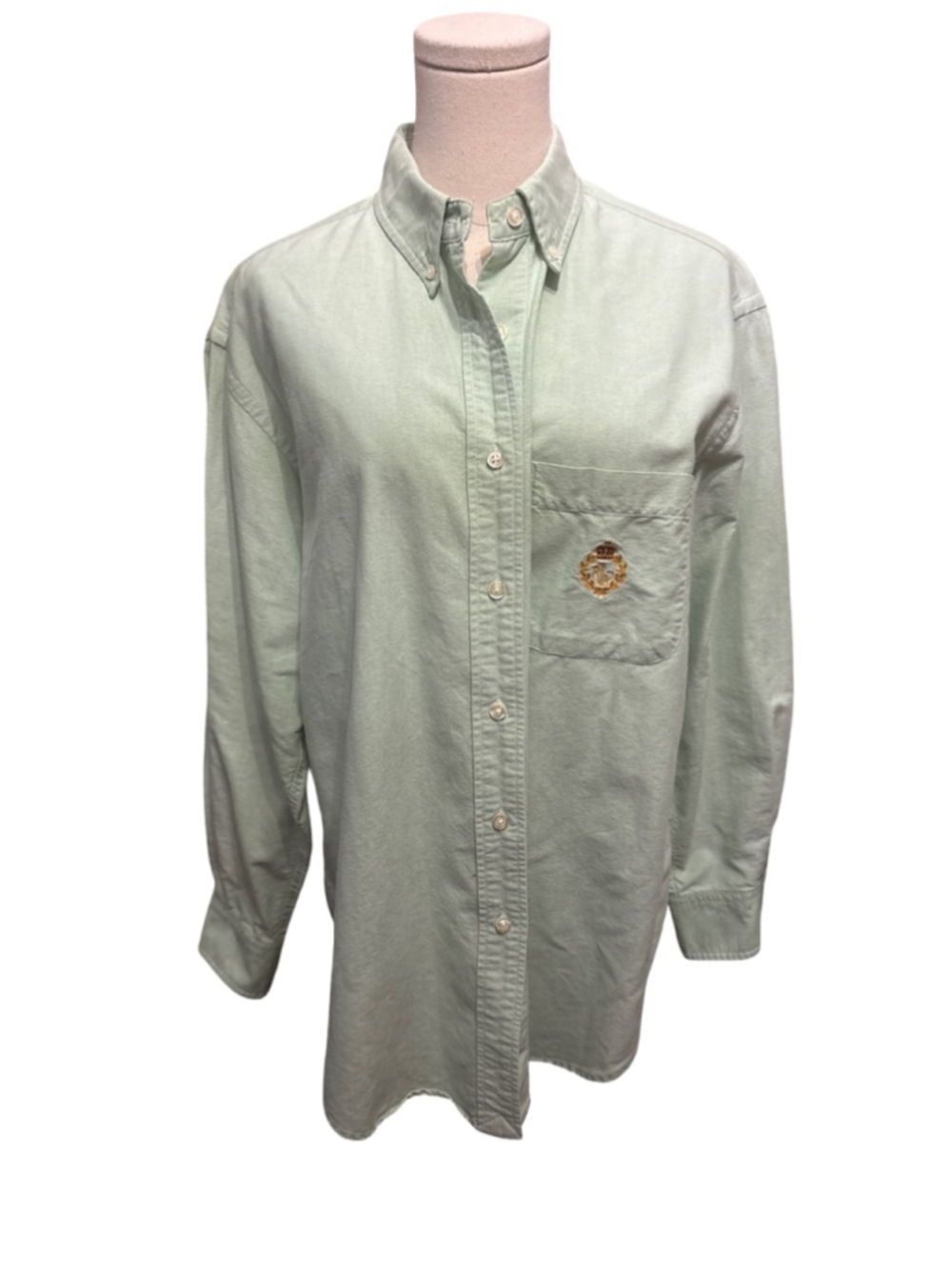 Vintage Lauren Ralph Lauren Women’s 100% Cotton Button-Down Shirt Size 14